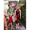 Image 1 : Qty 2 Surf Mannequins "Adam" & "Eve", Misc Sizes