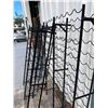 Image 3 : Multiple Metal Wine Racks 44" x 9" x 60"H
