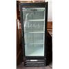 Image 1 : Beverage-Air LV12-1-B Single Section Glass Door Merchandiser Refrigerator