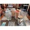 Image 2 : Multiple Jars, Vases, Cylinders, Dispensers, etc Misc Sizes