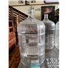 Image 2 : Qty 4 Glass Carboy Bottles 10" Dia, 20"H