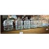 Image 1 : Qty 6 Glass Carboy Bottles 10" Dia, 20"H