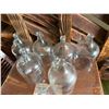 Image 3 : Qty 6 Glass Carboy Bottles 5.5" Dia, 11.5"H