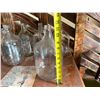 Image 5 : Qty 6 Glass Carboy Bottles 5.5" Dia, 11.5"H
