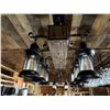Image 3 : Qty 6-Light Farmhouse Lantern-Style Chandelier Lights 17" x 12"H
