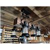 Image 2 : Qty 6-Light Farmhouse Lantern-Style Chandelier Lights 17" x 12"H