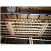 Image 3 : Multiple Wooden Stackable Wine Rack Sections 40"L