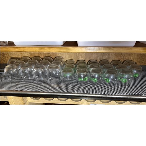 Multiple Bar Tumbler Glasses, Some w/ Logo, Misc Sizes