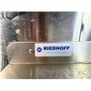 Image 4 : Riedhoff Metal Wall Mount Shelf w/ Underbasket 24" x 12"