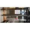 Image 1 : Qty 2 Metal Wall Mount Rack Shelves 47" x 10"