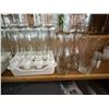 Image 2 : Multiple Wine Carafes, Glass Jars w/ Lids, Cylinders, etc Misc Sizes