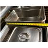 Image 10 : Contents of Shelf: Metal Food Storage Containers w/ Some Lids, Mixing Bowls, etc Misc Sizes (shelf n