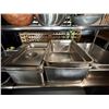 Image 3 : Contents of Shelf: Metal Food Storage Containers w/ Some Lids, Mixing Bowls, etc Misc Sizes (shelf n