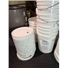 Image 3 : Multiple White Plastic Pails w/ Some Lids, Hoses, etc
