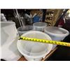 Image 3 : Multiple Plastic Buckets, Clear Storage Containers, Fish Bowls, Juicer, etc Misc Sizes
