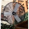 Image 1 : Comfort Zone Metal Wall Mount Fan