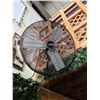 Image 3 : Comfort Zone Metal Wall Mount Fan