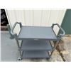 Image 2 : GSW C-23WL Rolling 3-Tier Bus Cart 31" x 19" x 34"H
