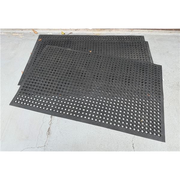 Qty 3 Floor Mats 60" x 36"