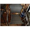Image 6 : Qty 6 Chairs: 3 White Wooden & 3 Woven, Misc Sizes