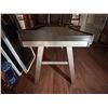 Image 3 : Rectangular Wooden Table w/ Metal Legs & 2 Drawers 60" x 27" x 31"H