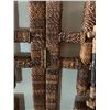 Image 7 : Woven 4-Panel Screen w/ Misc Artwork 96" x 87"