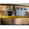 Image 5 : Multiple Decorative Table Lamps, Wire Cage Lights, Controls, etc Misc Sizes