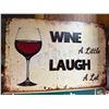 Image 11 : Qty 10 Wine & Business Signs Approx. 8" x 12"