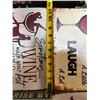 Image 13 : Qty 10 Wine & Business Signs Approx. 8" x 12"