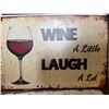 Image 4 : Qty 10 Wine & Business Signs Approx. 8" x 12"
