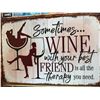 Image 9 : Qty 10 Wine & Business Signs Approx. 8" x 12"