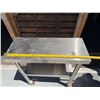 Image 6 : Vevor Rolling Metal Table w/ Undershelf 30" x 12" x 34"H