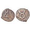 Image 1 : Ancient India: Taxila - uninscribed copper die-struck local coinage, 2.33g.