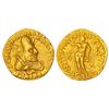 Image 1 : Ancient India: Kushan Empire, gold dinar of Vima Kadphises, 7.94g.