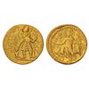 Image 1 : Ancient India: Kidarites, gold dinar imitating designs of Kushan king Vasudeva II, 7.74g