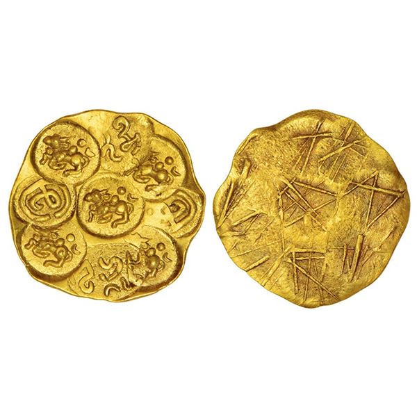 Medieval India: Nolambas of Nolambavadi, Nanni Nolamba I (969-975 AD), 3.78g