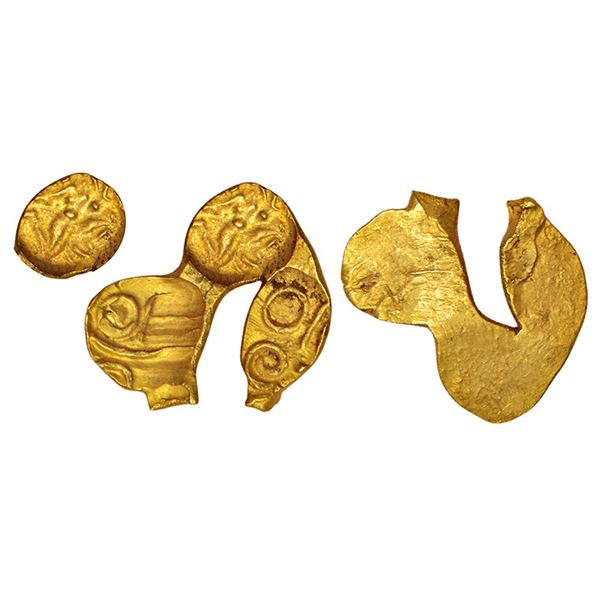 Medieval India: Feudatories of Chalukyas of Kalyanis and/or Shilaharas, 0.54g