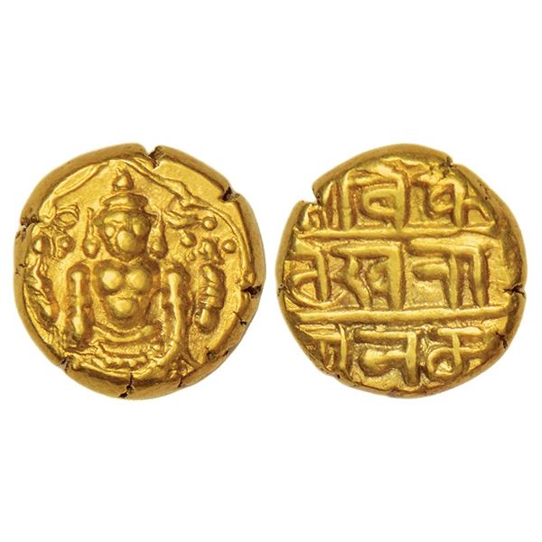 Medieval India: Vijayanagar Kingdom, Aravidu dynasty, gold pagoda, 3.34g