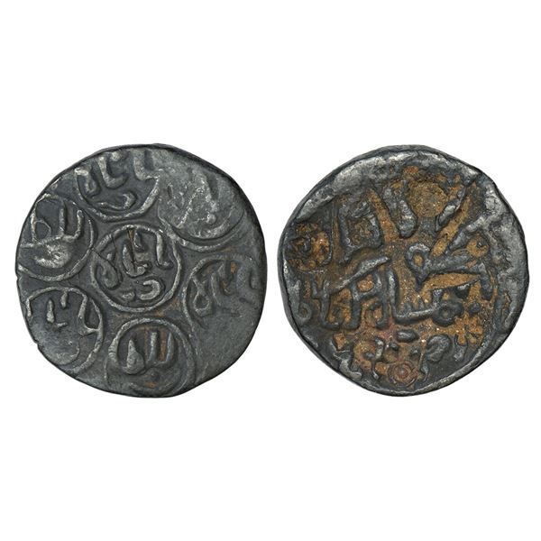 Sultans of Bengal: Silver tanka of Nasir al-Din Mahmud (1433-1459 AD), 10.64g