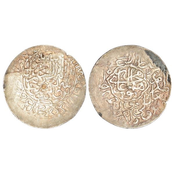 Mughals: Humayun (1st reign, 1530-1540 AD), silver shahrukhi, 4.70g