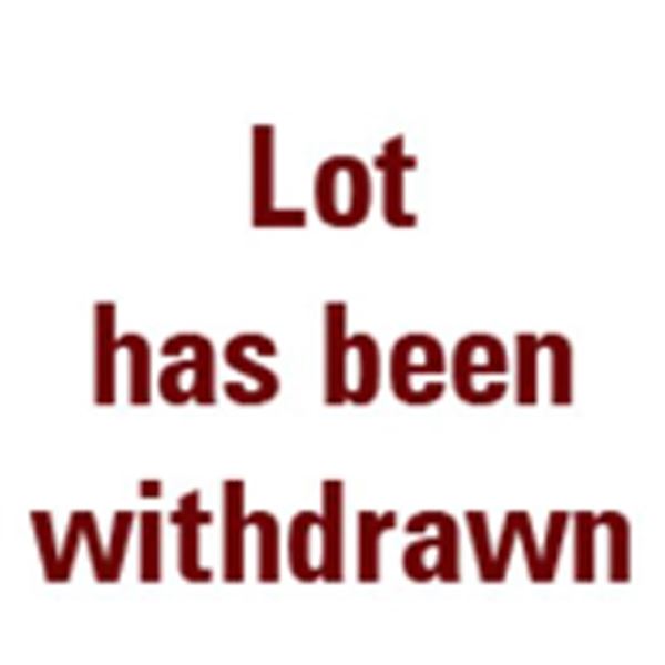 Lot Has been Withdrawn