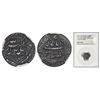 Image 1 : Mughals: Akbar (1556-1605 AD), silver ½ rupee, Lahore mint, Aban