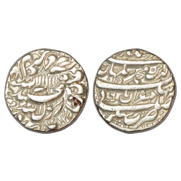 Mughals: Shah Jahan (1628-1653 AD), silver rupee, Bhakkar mint