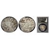 Image 1 : Mughals: Farrukhsiyar (1713-1719 AD), silver rupee, Surat mint