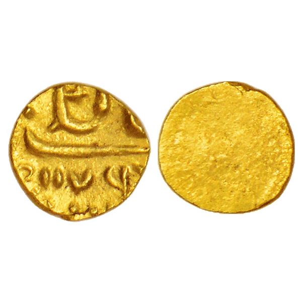 Independent Kingdoms: Nawabs of Cuddappah, gold ½ fanam, in the name of Shah Ali Gauhar