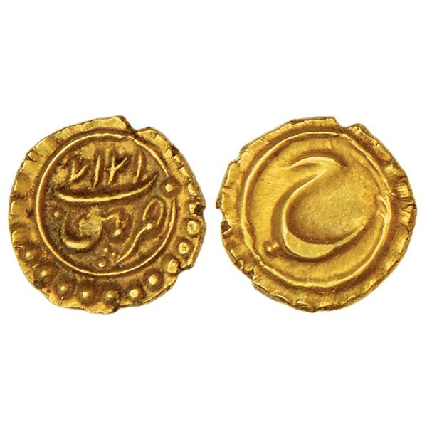 Independent Kingdoms: Mysore, Tipu Sultan (1782-1799 AD), gold fanam, Pattan mint, 0.38g.