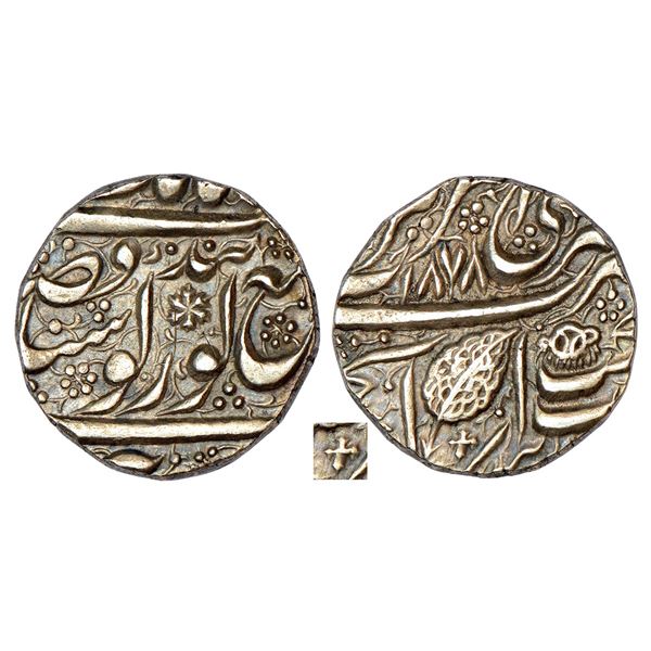 Independent Kingdoms: Sikh Empire, Ranjit Singh (1799-1839 AD), silver rupee, Amritsar mint