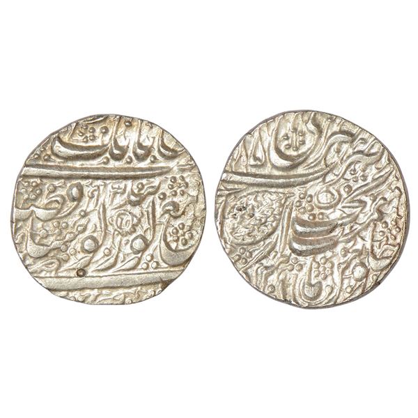 Independent Kingdoms: Sikh Empire, Ranjit Singh (1799-1839 AD), silver rupee, Amritsar mint