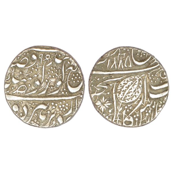 Independent Kingdoms: Sikh Empire, Ranjit Singh (1799-1839 AD), silver rupee, Amritsar mint