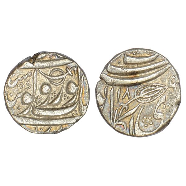 Independent Kingdoms: Sikh Empire, Sher Singh (1840-1843 AD), silver rupee, Kashmir mint